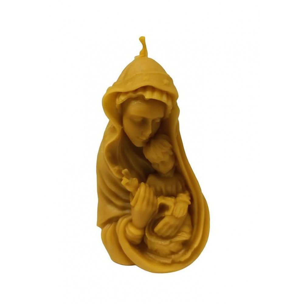 candle Wax candle "St. Maria with the Child"